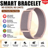 Screenless Smart Wristband 24H Heart Rate Blood Oxygen Stress Sleep Monitor Multi Sport Mode Gesture Photo Fitness Bracelet Hw12