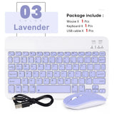 New Portable Wireless Bluetooth Keyboard Without Touchpad Mini Slim Mute Keyboard For IOS Android Windows Universal Office Use