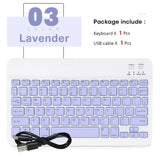 New Portable Wireless Bluetooth Keyboard Without Touchpad Mini Slim Mute Keyboard For IOS Android Windows Universal Office Use