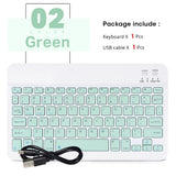 New Portable Wireless Bluetooth Keyboard Without Touchpad Mini Slim Mute Keyboard For IOS Android Windows Universal Office Use