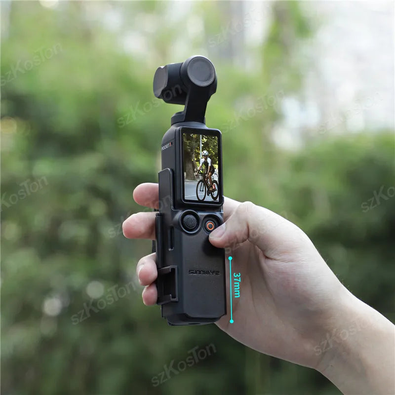 Sunnylife for DJI Osmo Pocket 3 4 4P Portable Strap Cold Shoe Extended Protection Bezel Extended Handle Accessories