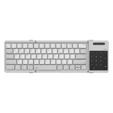 NILLKIN Foldable Bluetooth Wireless Game Keyboard with Touchpad for Android IOS Windows ipad Tablets Portable Pocket Keyboard