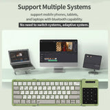 NILLKIN Foldable Bluetooth Wireless Game Keyboard with Touchpad for Android IOS Windows ipad Tablets Portable Pocket Keyboard