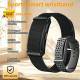 Smart Sports Fitness Bracelet, Heart Rate Blood Oxygen Sleep Monitor Remote Camera Control IP68 Waterproof Activity Tracker Hw12