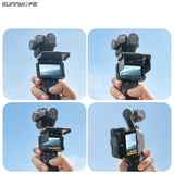 Sunnylife for DJI Osmo Pocket 3 4 4P Portable Strap Cold Shoe Extended Protection Bezel Extended Handle Accessories