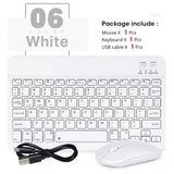 New Portable Wireless Bluetooth Keyboard Without Touchpad Mini Slim Mute Keyboard For IOS Android Windows Universal Office Use