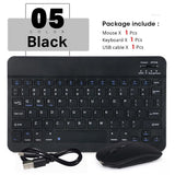 New Portable Wireless Bluetooth Keyboard Without Touchpad Mini Slim Mute Keyboard For IOS Android Windows Universal Office Use